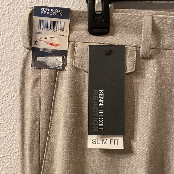 NWT Kenneth Cole Reaction slacks size 36X32 - Picture 2 of 4